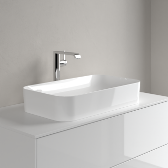 РАКОВИНА НАКЛАДНАЯ 60Х35 VILLEROY&BOCH FINION, WHITE ALPIN (414361R1)