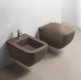 УНИТАЗ ПОДВЕСНОЙ CIELO SHUI COMFORT, КОРИЧНЕВЫЙ (SHCOVS-AN)