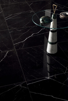 LEA CERAMICHE SLIMTECH DELIGHT MARQUINA NERO LEV 120X260