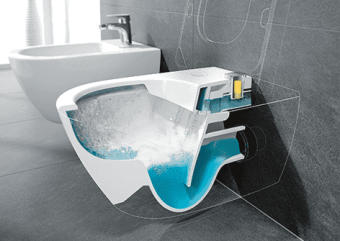 УНИТАЗ ПОДВЕСНОЙ VILLEROY&BOCH SUBWAY 2.0 DIRECTFLUSH, VIFRESH (5614A101)