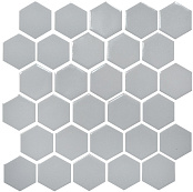 KOTTO HEXAGON H 6002 GREY SILVER 29,5X29,5X0,9