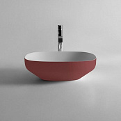 РАКОВИНА НАКЛАДНАЯ 50 СМ ANTONIO LUPI AGO, КРАСНЫЙ (AGO3 TERRACOTTA)