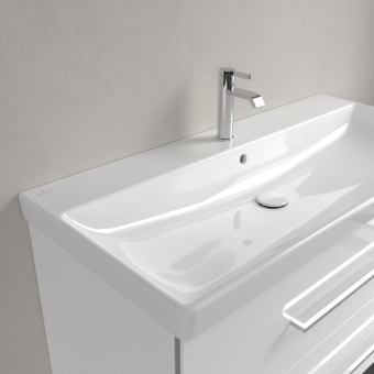 РАКОВИНА 100Х47 VILLEROY&BOCH AVENTO, WHITE ALPIN (4156A501)