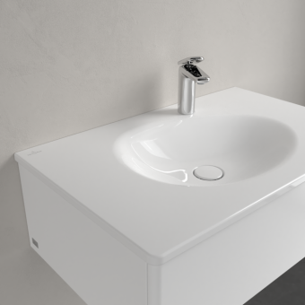 РАКОВИНА ВСТРАИВАЕМАЯ 80Х50 VILLEROY&BOCH ANTAO, WHITE ALPIN (4A7584R1)