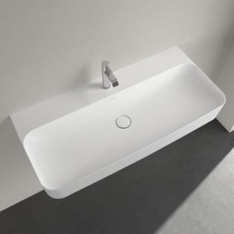 РАКОВИНА ПОДВЕСНАЯ 100Х47 VILLEROY&BOCH FINION, STONE WHITE (4168ABRW)