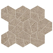 ATLAS CONCORDE BOOST STONE CLAY MOSAICO HEX MATT A7CW 25X28,5