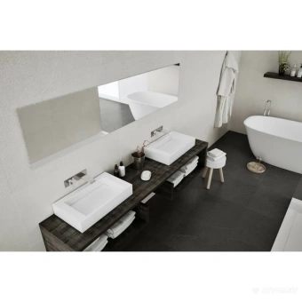 ARGENTA HARDY RIB LINE WHITE 40X120