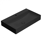 КЕРАМИЧЕСКАЯ РАКОВИНА 80*47 СМ GLOBO T-EDGE, ЧЕРНЫЙ МАТОВЫЙ (B6R81AR)