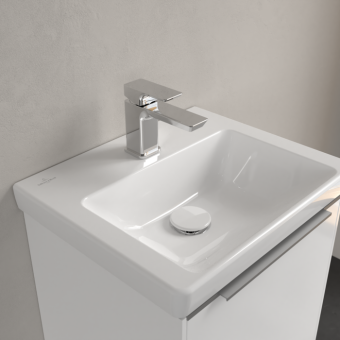 РАКОВИНА 45Х37 VILLEROY&BOCH SUBWAY 3.0, WHITE ALPIN (4370FL01)