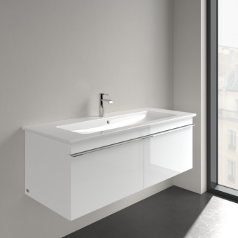 РАКОВИНА 120Х50 VILLEROY&BOCH VENTICELLO, WHITE ALPIN CERAMICPLUS (4104CLR1)