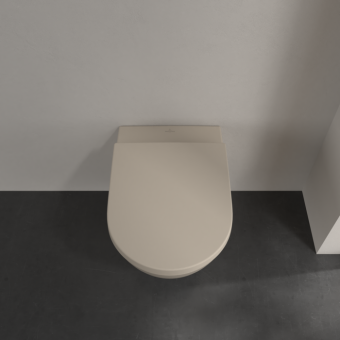 ПОДВЕСНОЙ БЕЗОБОДКОВЫЙ УНИТАЗ VILLEROY&BOCH SUBWAY 2.0, ALMOND (5614R0AM)
