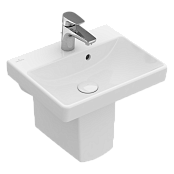 РАКОВИНА 45Х37 VILLEROY&BOCH AVENTO, WHITE ALPIN CERAMICPLUS (735845R1)