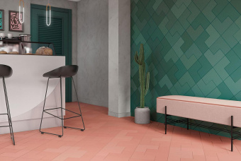 WOW ELLE FLOOR GREEN 18.5X18.5