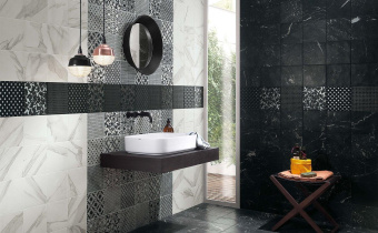 FAP ROMA TRACCE GRAFITE INSERTO MIX 3 ДЕКОР 20X60
