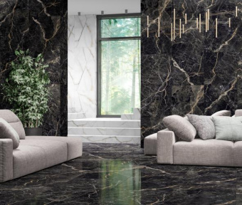 ІНТЕРКЕРАМА MAUREE ЧОРНИЙ 60X120