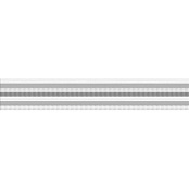 MARCONI CERAMICA PARISIEN GEMMO BIANCO LISTEL RECT 6.7X74.4