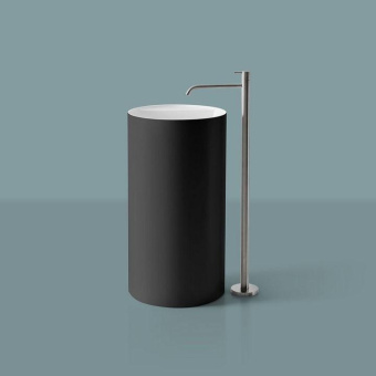 НАПОЛЬНАЯ РАКОВИНА ANTONIO LUPI SIMPLO, ЧЕРНЫЙ (SIMPLO85 NERO)