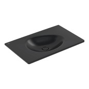 РАКОВИНА ВСТРАИВАЕМАЯ 80Х50 VILLEROY&BOCH ANTAO, PURE BLACK (4A7583R7)