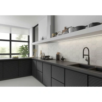 ARGENTA GALLERY ALBAR HEX 14X16