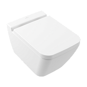 ПОДВЕСНОЙ БЕЗОБОДКОВЫЙ УНИТАЗ VILLEROY&BOCH FINION, STONE WHITE (4664R0RW)