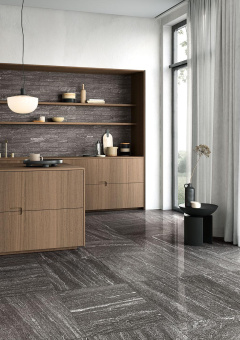 FIORANESE GRANUM NERO GR600R 60X60