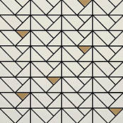 MARAZZI ECLETTICA CREAM MOSAICO BRONZE M3J8 40X40