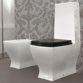 УНИТАЗ-КОМПАКТ ARTCERAM JAZZ, WHITE GLOSSY (JZV003 01; 00)