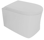 ПОДВЕСНОЙ БЕЗОБОДКОВЫЙ УНИТАЗ AXA DP, СЕРЫЙ МАТОВЫЙ (8401009)