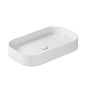 РАКОВИНА 65Х38 СМ GALASSIA SMART B, БЕЛЫЙ (7407)