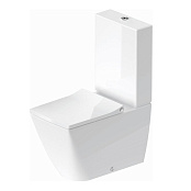 УНИТАЗ-КОМПАКТ DURAVIT RIMLESS VIU, БЕЛЫЙ HYGIENEGLAZE (2191092000)