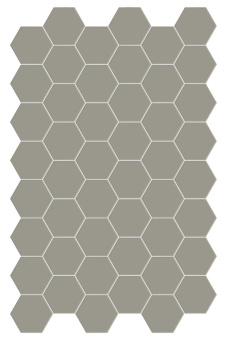 TERRATINTA MAGICA HEXA FLOOR WILD SAGE MATT 140X160