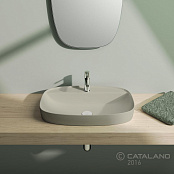 КЕРАМИЧЕСКАЯ РАКОВИНА 65 СМ CATALANO GREEN LUX, СЕРАЯ (165GRLXGS)