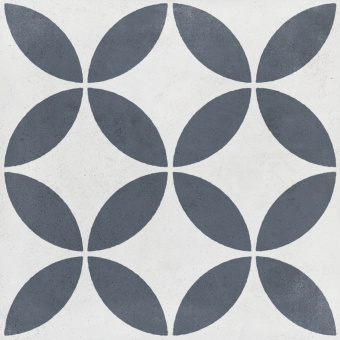 HARMONY HAVANA WHITE PETALS 22,3x22,3x0,9