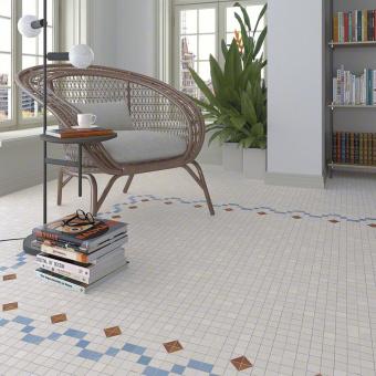 VIVES CERAMICA SEINE TABARLY-R 2 AZUL RECT 20X20X0,8