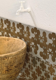 MUTINA AZULEJ ESTRELA GRIGIO 20X20