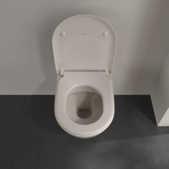 ПОДВЕСНОЙ БЕЗОБОДКОВЫЙ УНИТАЗ VILLEROY&BOCH SUBWAY 2.0, PERGAMON (5614R0R3)