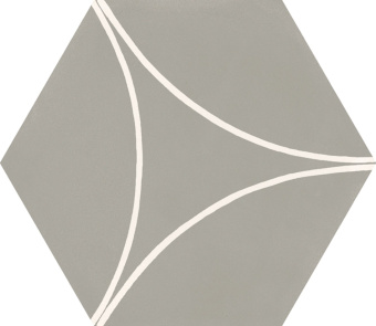 MARAZZI CEMENTUM NICKEL DECORO ARCO 18,2X21