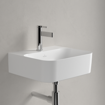 РАКОВИНА ПОДВЕСНАЯ 43Х39 VILLEROY&BOCH FINION, STONE WHITE (436444RW)