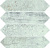 Фото плитки LA FENICE OXYDUM DECORO WHITE (TOZZ. LOSANGA 7.5x30) 7.5x30 из коллекции LA FENICE OXYDUM 