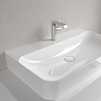 РАКОВИНА НАКЛАДНАЯ 80Х47 VILLEROY&BOCH FINION, WHITE ALPIN (41688CR1)