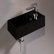 КЕРАМИЧЕСКАЯ РАКОВИНА 40 СМ SIMAS AGILE, GLOSSY BLACK (AG 20)