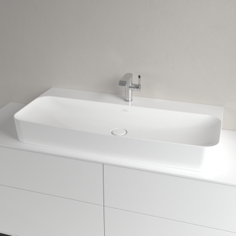 РАКОВИНА НАКЛАДНАЯ 100Х47 VILLEROY&BOCH FINION, WHITE ALPIN (41681HR1)