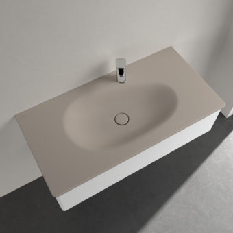 РАКОВИНА ВСТРАИВАЕМАЯ 100Х50 VILLEROY&BOCH ANTAO, ALMOND (4A76A2AM)