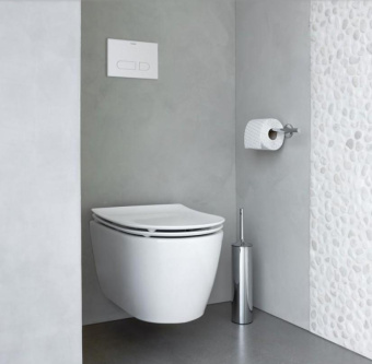 ПОДВЕСНОЙ БЕЗОБОДКОВЫЙ УНИТАЗ DURAVIT SOLEIL BY STARCK, БЕЛЫЙ (2590090000)