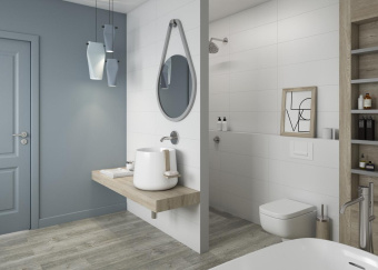 PARADYZ NEVE BIANCO RECT MAT 29,8X89,8