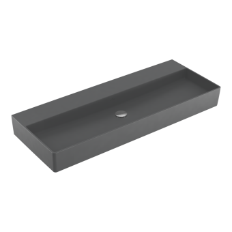 РАКОВИНА ПОДВЕСНАЯ 120Х47 VILLEROY&BOCH MEMENTO 2.0, GRAPHITE (4A22CFI4)