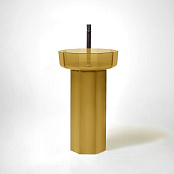 НАПОЛЬНАЯ РАКОВИНА ANTONIO LUPI OPALE, ЖЕЛТЫЙ (OPALE10+OPALE20 OCRA)