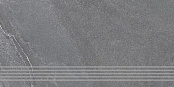 NOWA GALA STONEHENGE DARK GREY NAT СТУПЕНЬ 29,7X59,7X0,85