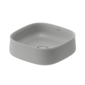 РАКОВИНА 42Х42 СМ DURAVIT ZENCHA, СЕРЫЙ МАТОВЫЙ (2373426779)