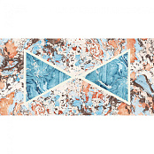 CEDIT ARALDICA TRIANGOLO CORALLO GLOSSY 6MM RETT 763517 120x240